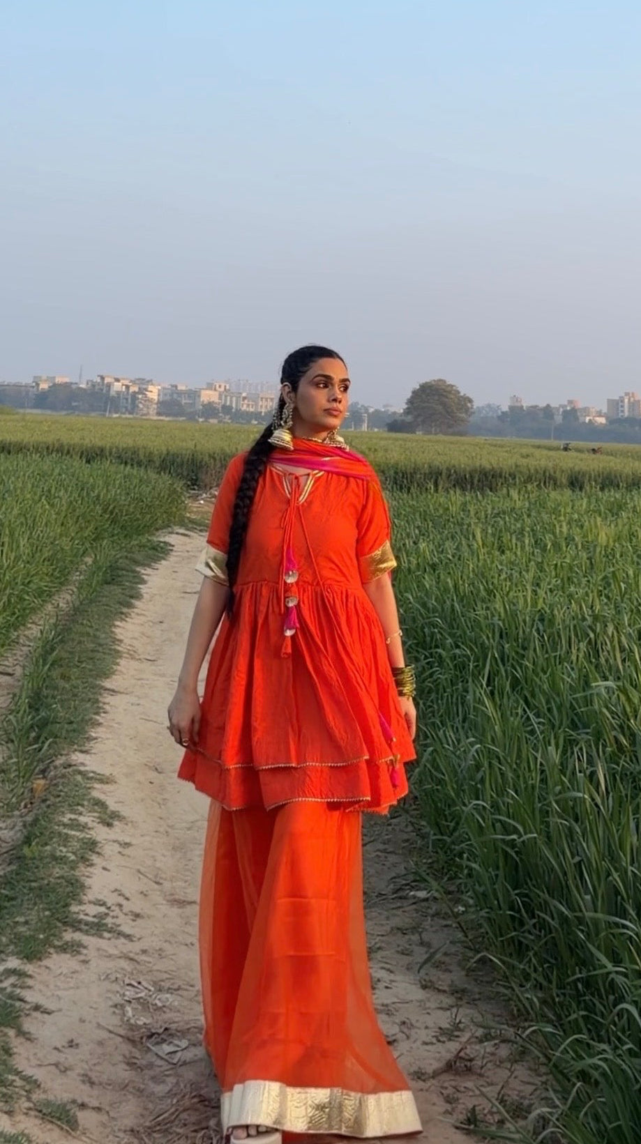 Basanti suit set