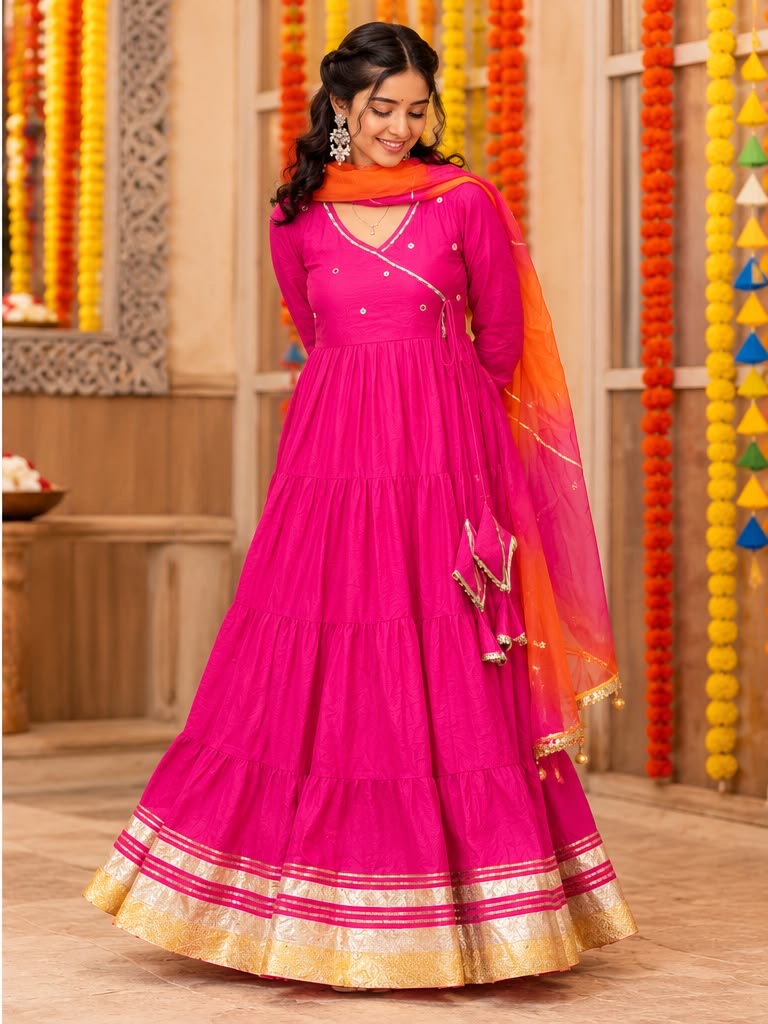 Rangrez Anarkali suit set