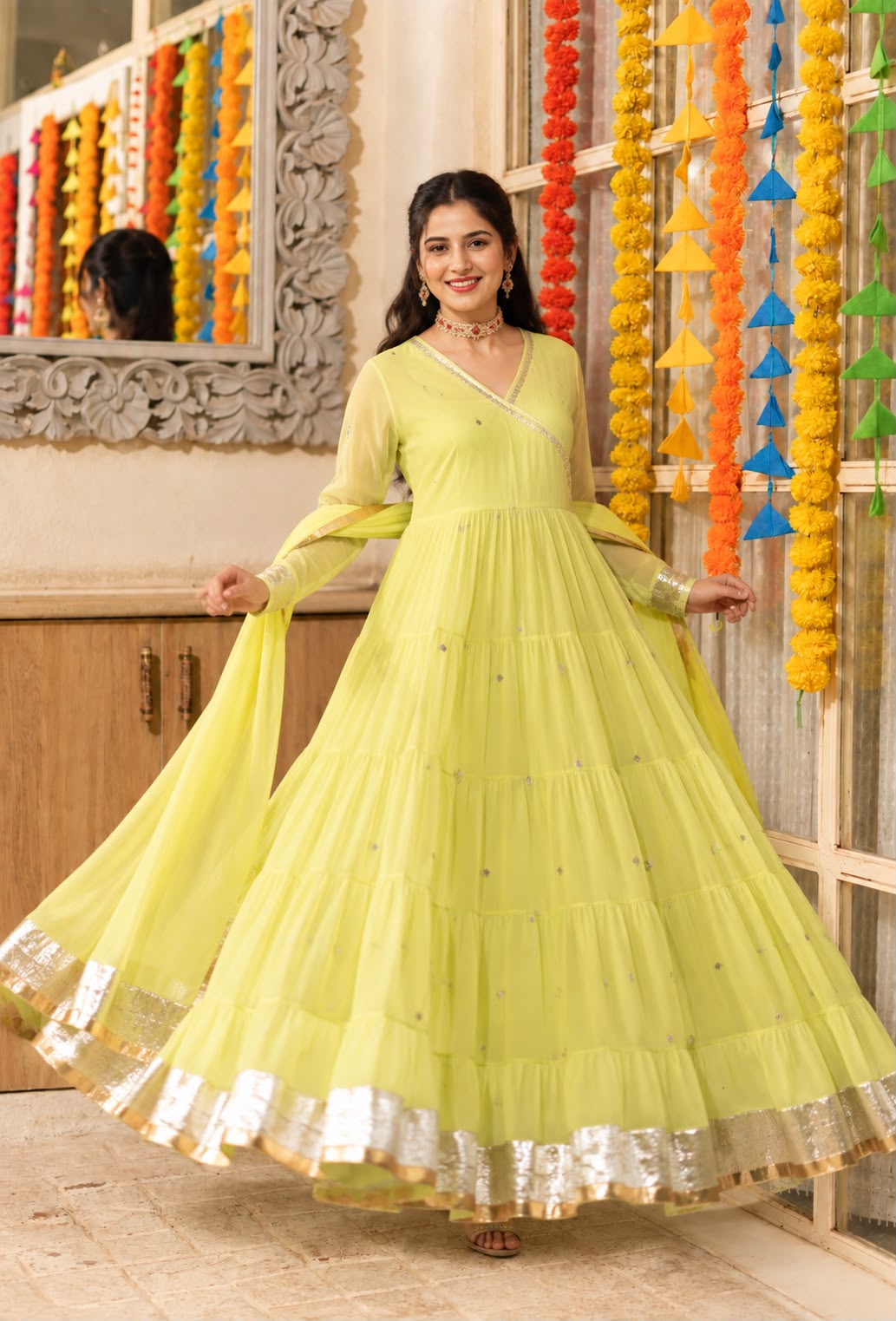 Chandini Anarkali suit set