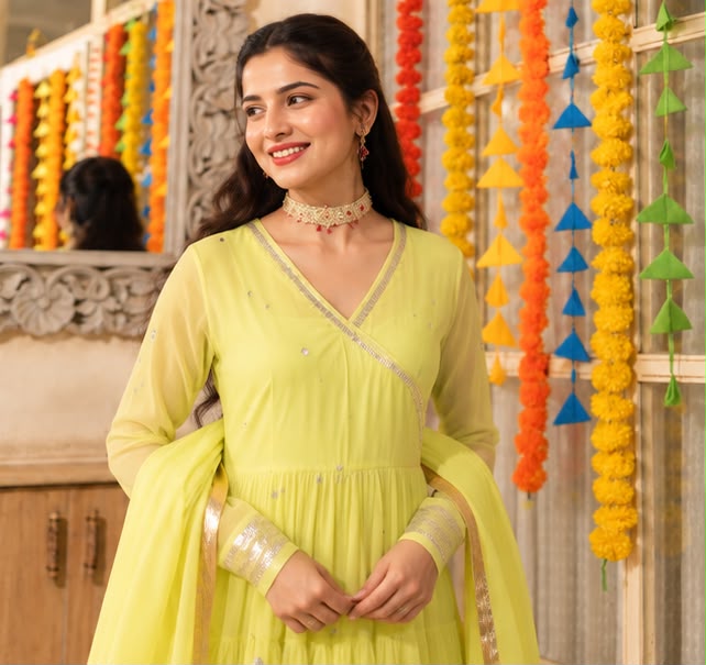 Chandini Anarkali suit set