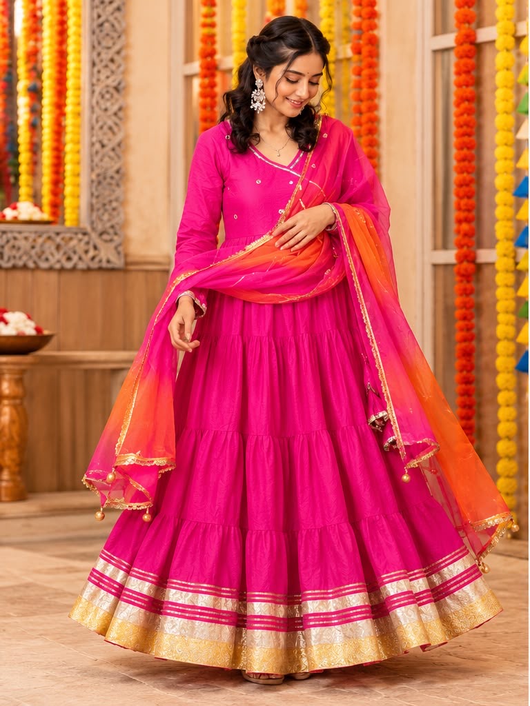 Rangrez Anarkali suit set