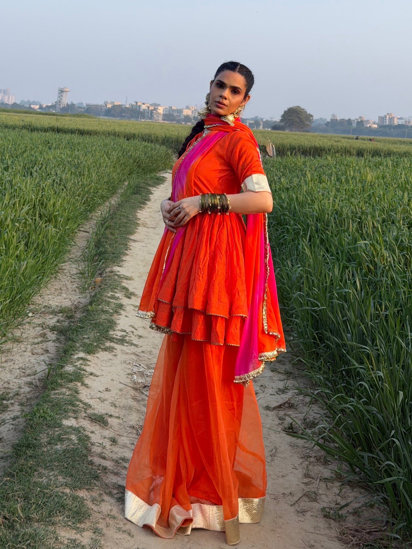 Basanti suit set
